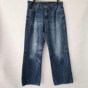 Lucky Brand 181‎ Relaxed Straight leg jeans mens size 34 x 29
